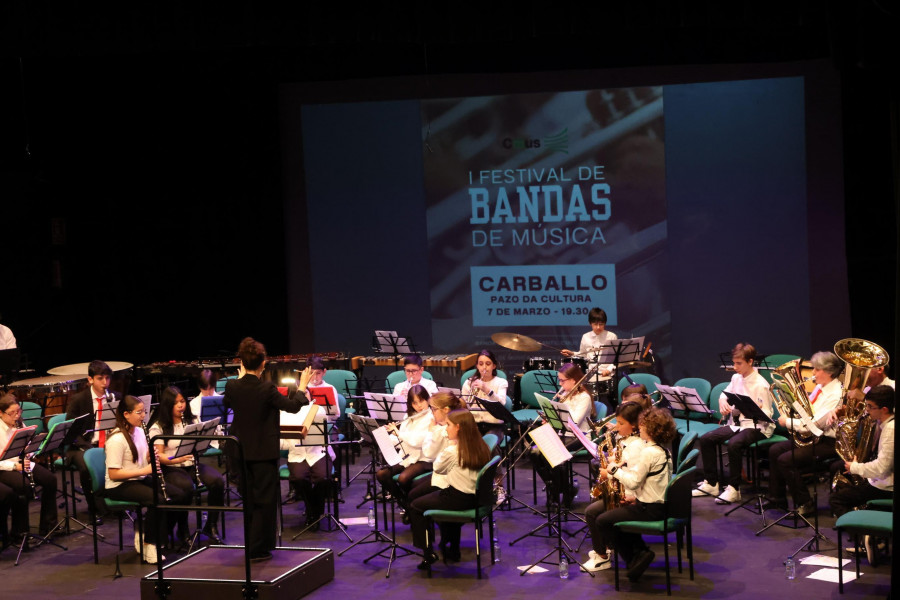 Música por los cuatro costados en el Conservatorio de Carballo