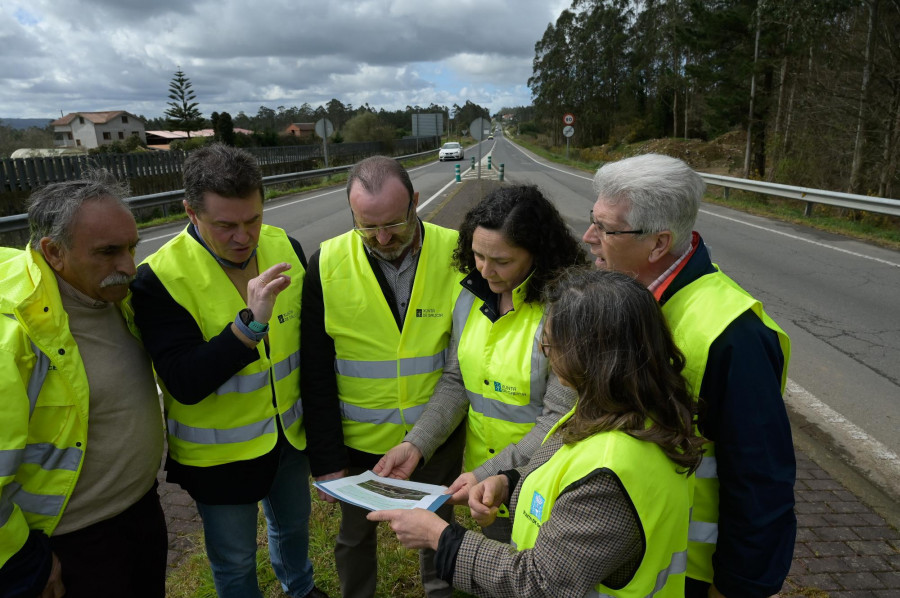 La Xunta licita la mejora del firme en la carretera de Buño a Ponteceso