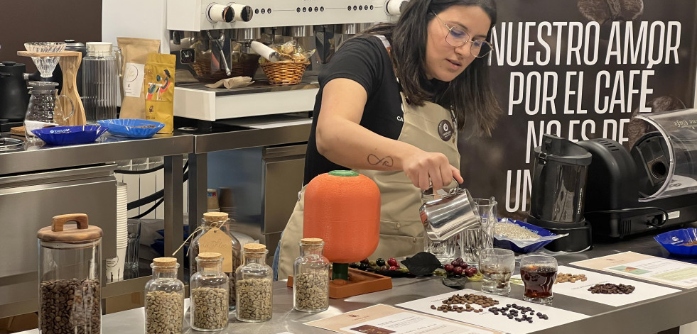 A Despensa D´Lujo y Cafés Lúa, en el Fórum Gastronómico en A Coruña