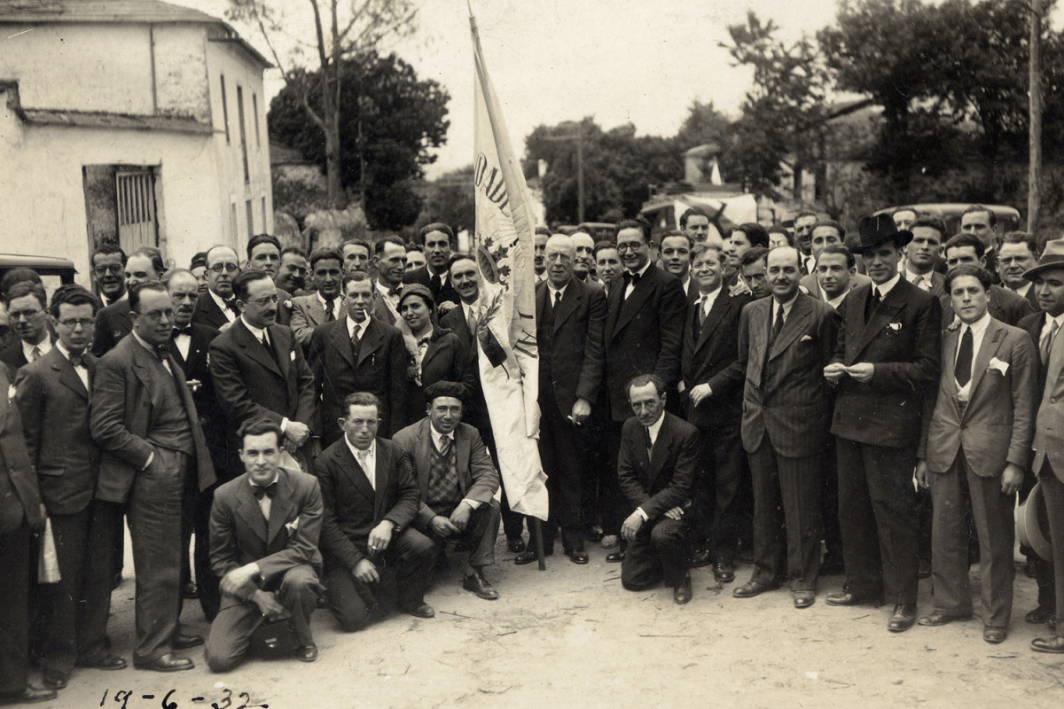 RAG Homenaxe das Irmandades a Castelao Lugo 1935